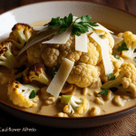 Vegan Roasted Cauliflower Alfredo Recipe