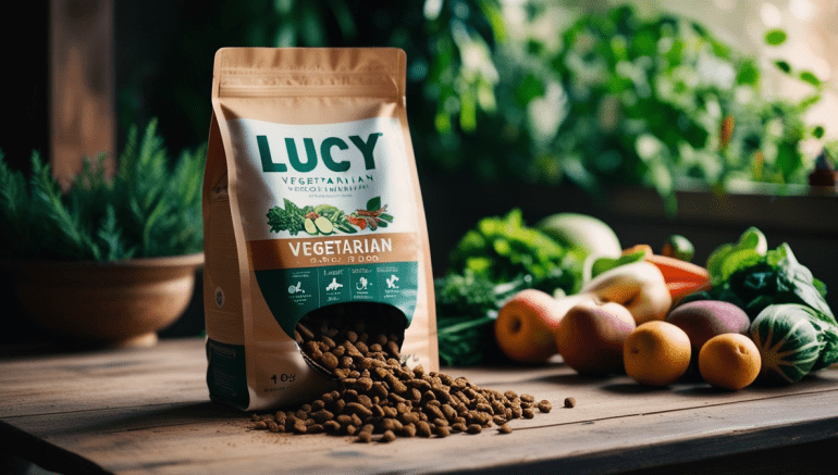 Is Lucy Vegetarian Dog Food Grain-Free?